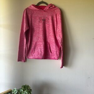 Under Armour Heathered Pink Pullover